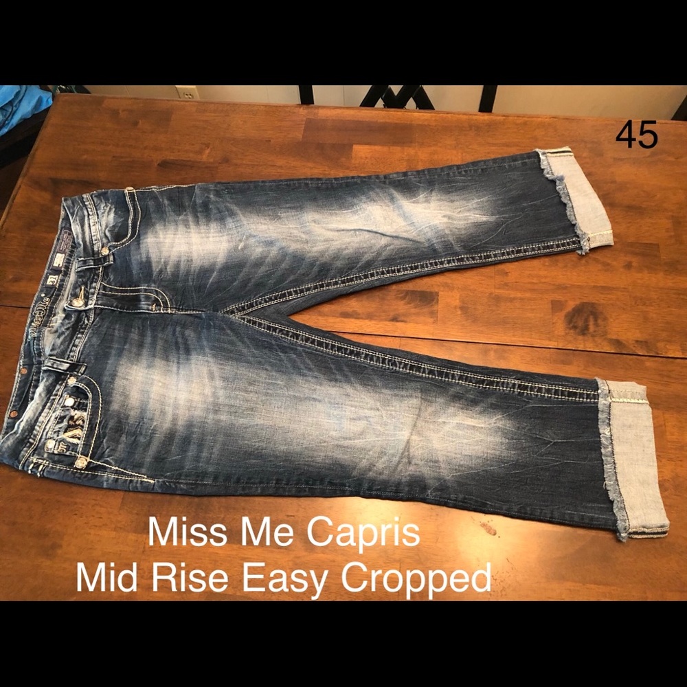Miss Me Capris size 31